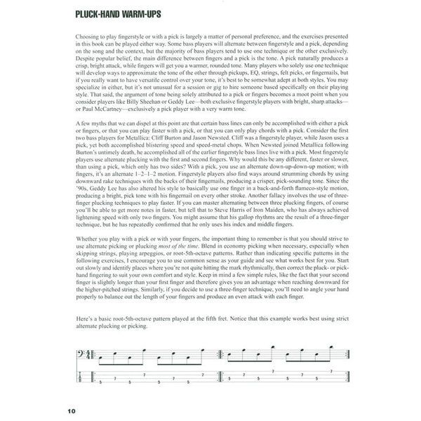 Hal Leonard Warm Up Exercises for Bass