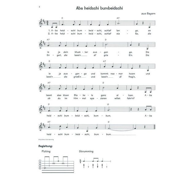Edition Dux Play Guitar Christmas Schildi