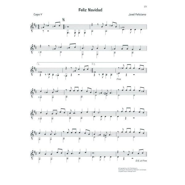 Edition Dux Play Guitar Christmas Schildi
