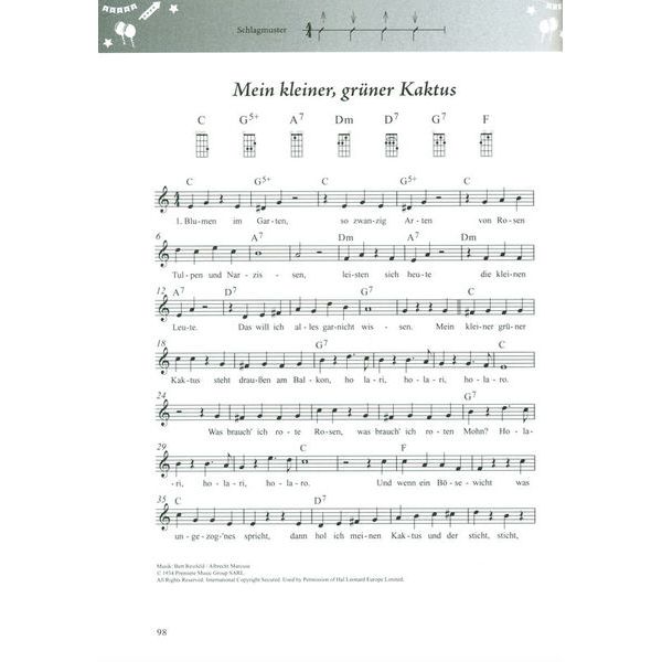 Schott Fetenbuch Gesang/Ukulele