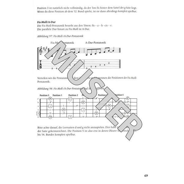 Schott Pentatonic On Guitar