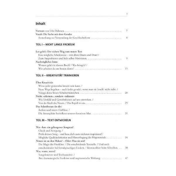 Schott Songtexte Schreiben