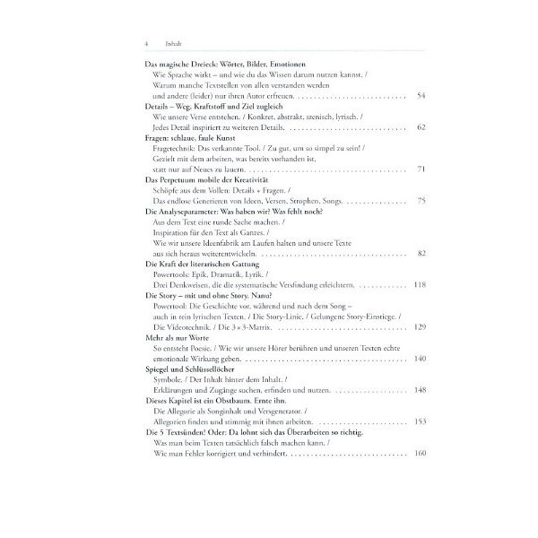 Schott Songtexte Schreiben