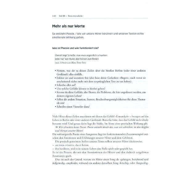 Schott Songtexte Schreiben
