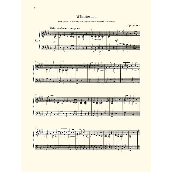 Henle Verlag Grieg Sämtliche Lyrische Stück