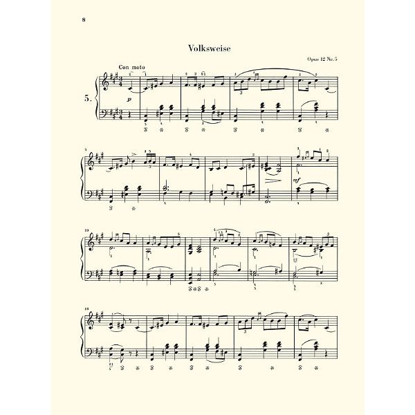 Henle Verlag Grieg Sämtliche Lyrische Stück