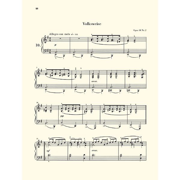 Henle Verlag Grieg Sämtliche Lyrische Stück