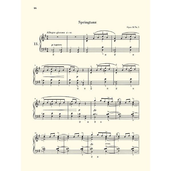 Henle Verlag Grieg Sämtliche Lyrische Stück