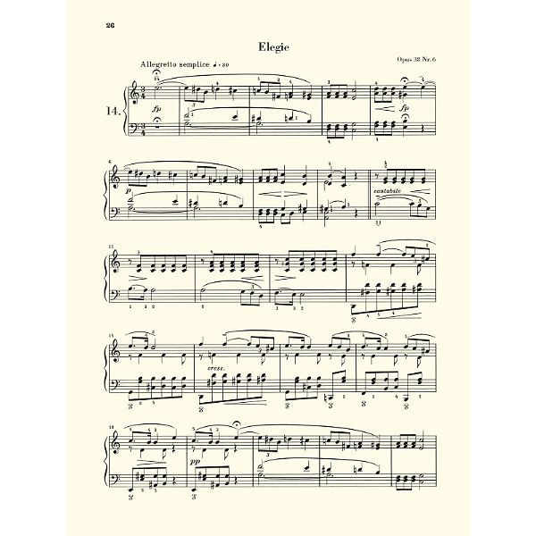 Henle Verlag Grieg Sämtliche Lyrische Stück