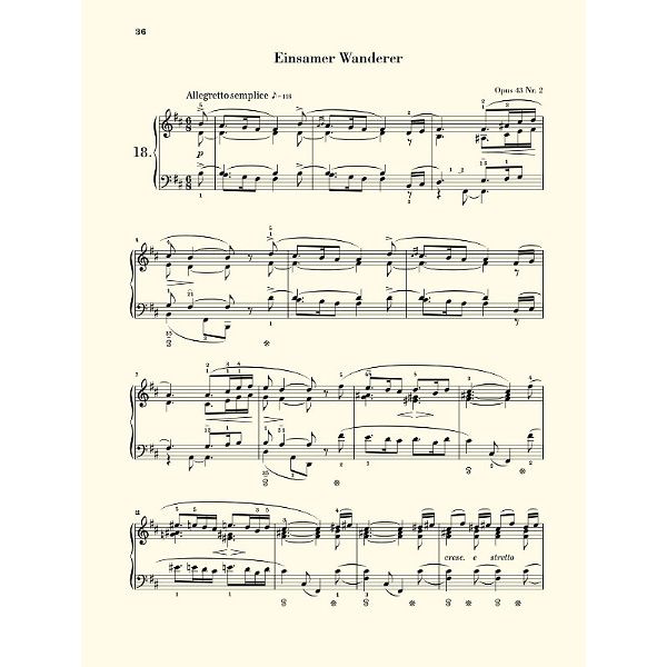 Henle Verlag Grieg Sämtliche Lyrische Stück