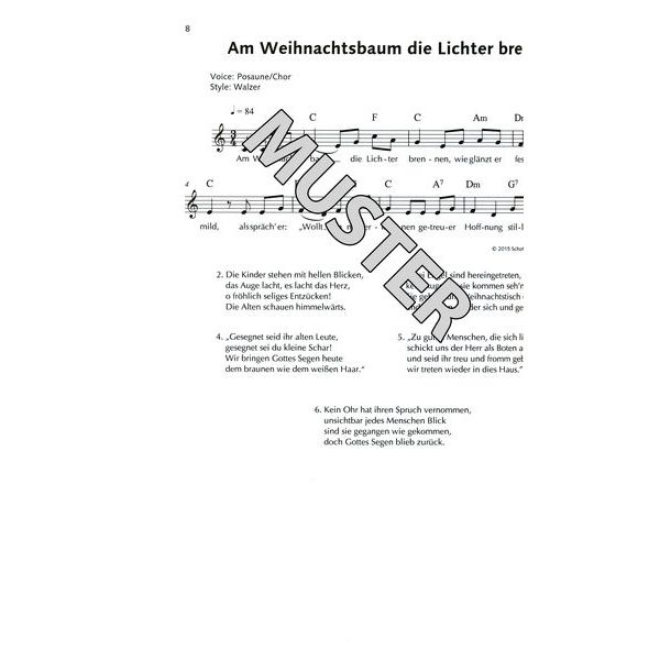 Schott Benthiens Weihnachtsliederbuch