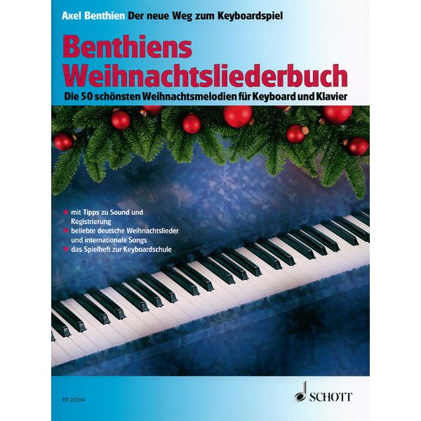 Schott Benthiens Weihnachtsliederbuch