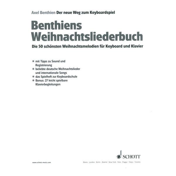 Schott Benthiens Weihnachtsliederbuch