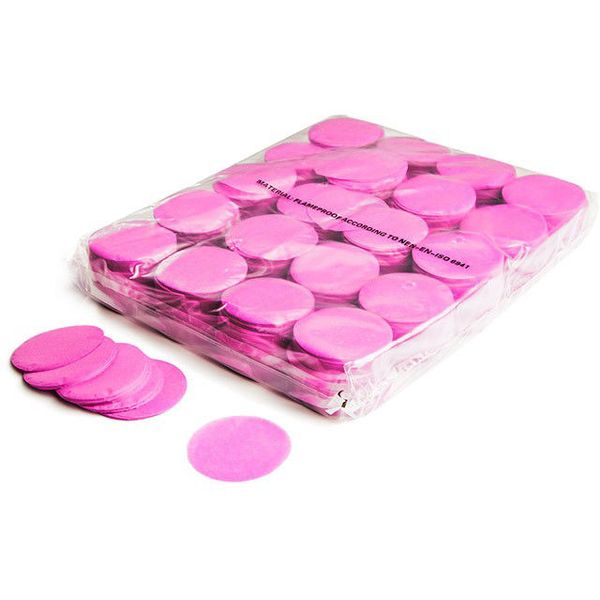 Magic FX Confetti round Ø 55mm Pink