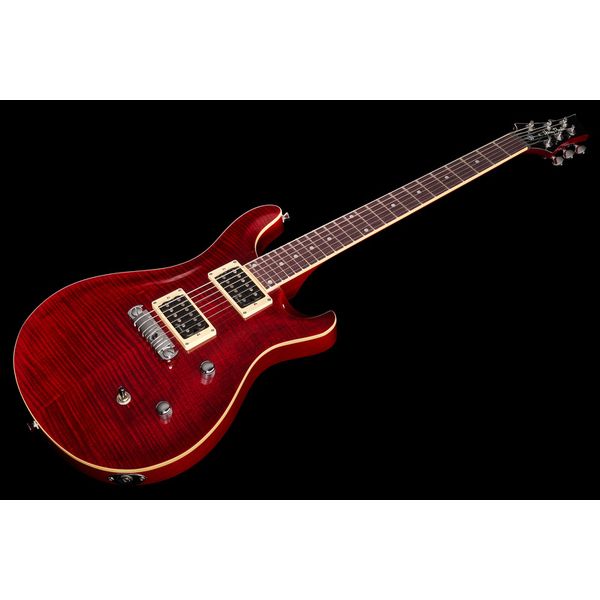 Harley Benton CST-24 Black Cherry Flame DLX