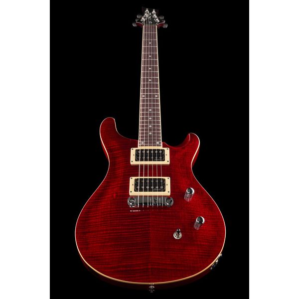 Harley Benton CST-24 Black Cherry Flame DLX