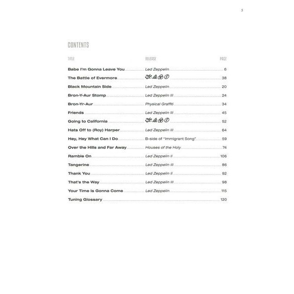 Alfred Music Publishing Led Zeppelin Acoustic Classics
