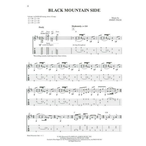 Alfred Music Publishing Led Zeppelin Acoustic Classics
