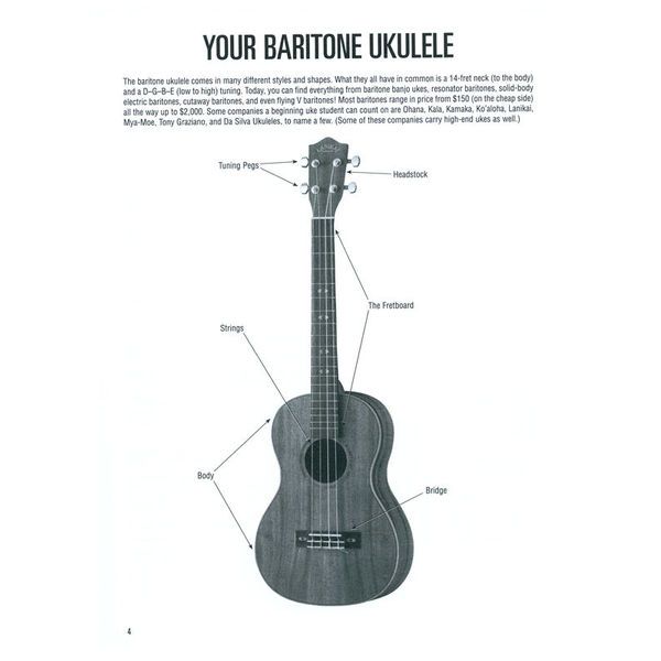 Hal Leonard Baritone Ukulele Method Book 1 Thomann Nederland