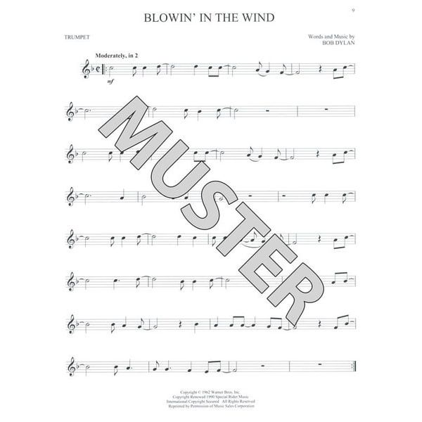 Hal Leonard Greatest Songs Of Rock Trumpet