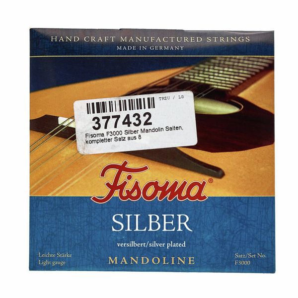 Fisoma F3000 Silver Mandolin Strings