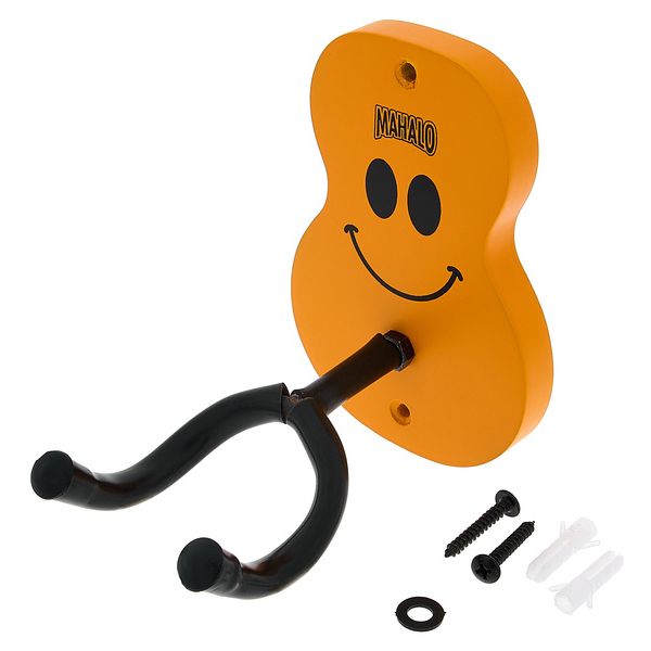 Mahalo Ukulele Wall Hanger Smiley