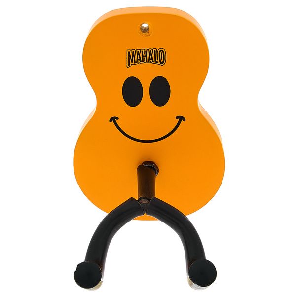 Mahalo Ukulele Wall Hanger Smiley