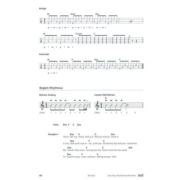 Hage Musikverlag Let's Play Ukulele Hits