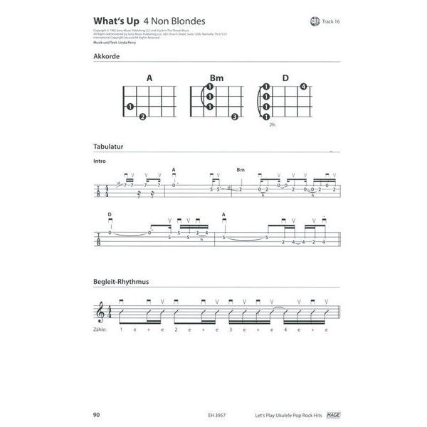 Hage Musikverlag Let's Play Ukulele Hits