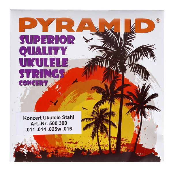 Pyramid Ukulele Steel String Concert