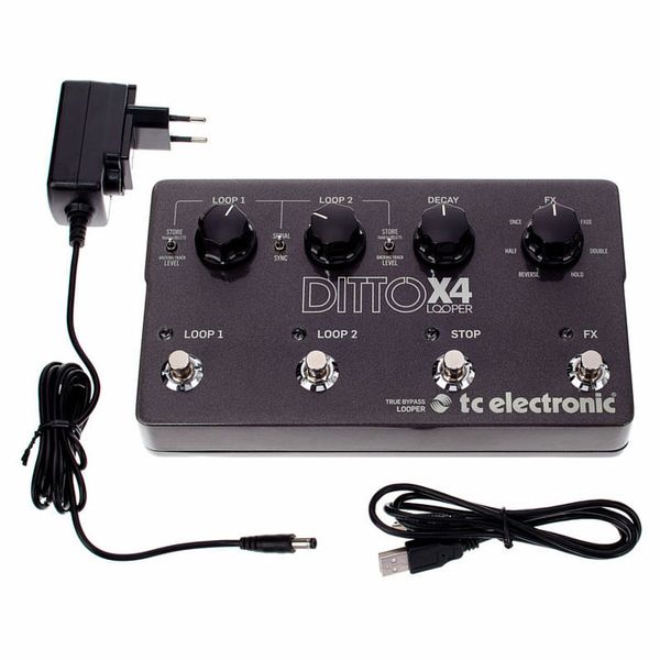 tc electronic Ditto X4 Looper – Thomann United Arab Emirates