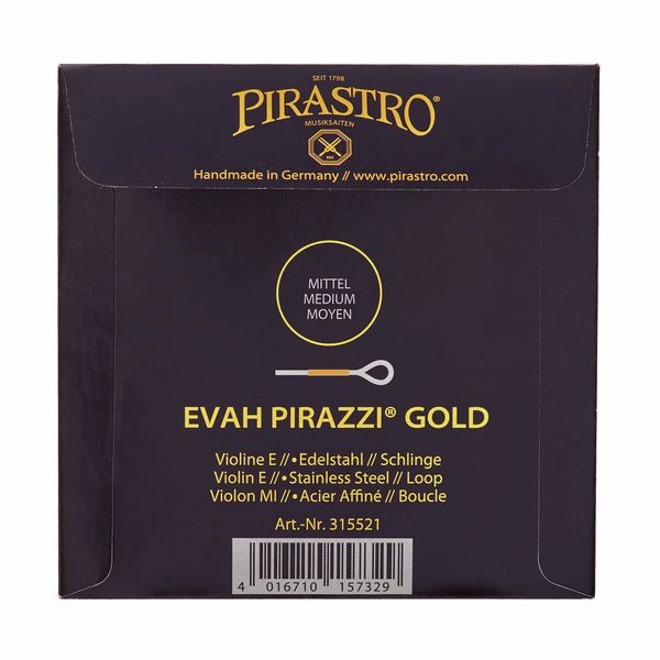 Pirastro Evah Pirazzi Gold E Violin LP