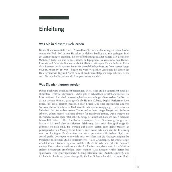 mitp Verlag Mixing Secrets