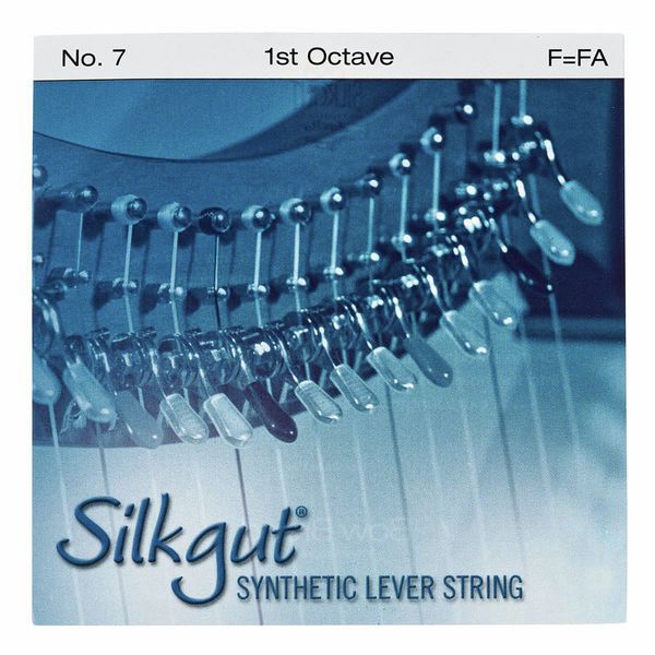 Bow Brand Silkgut 1st F Harp String No.7