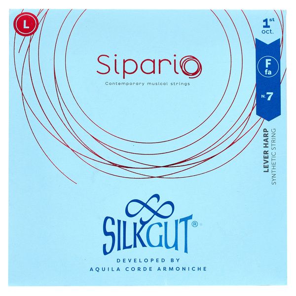 Sipario Silkgut 1st F Harp String No.7