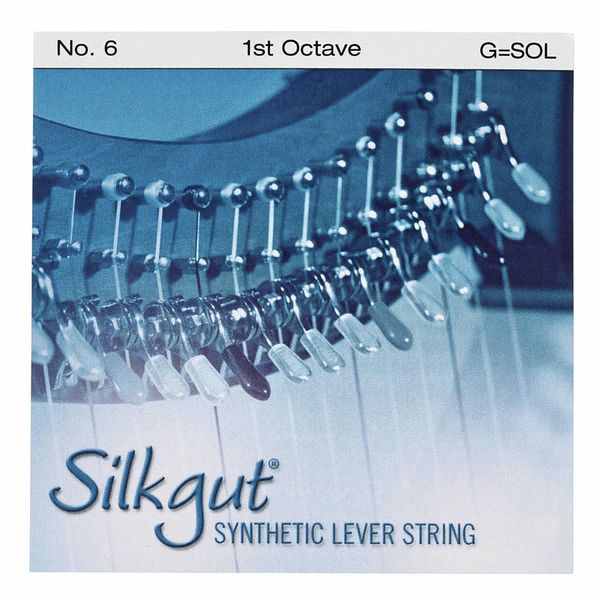 Bow Brand Silkgut 1st G Harp String No.6