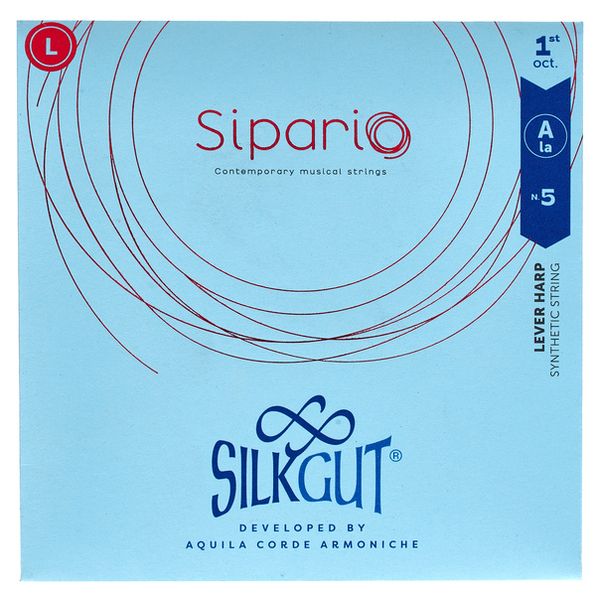 Sipario Silkgut 1st A Harp String No.5