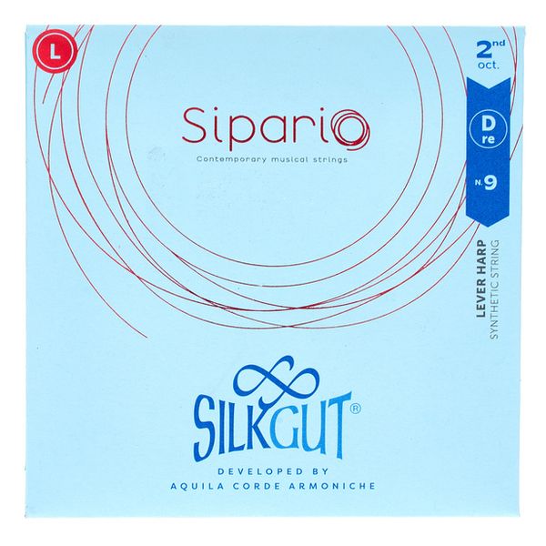 Sipario Silkgut 2nd D Harp String No.9