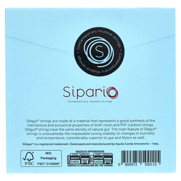 Sipario Silkgut 2nd G Harp Str. No.13
