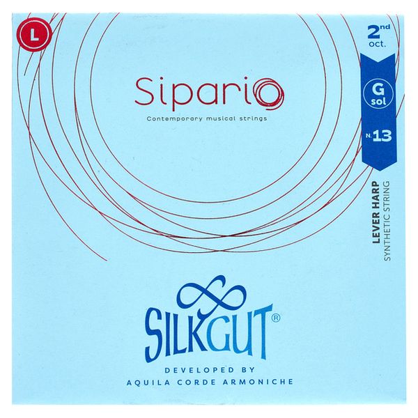 Sipario Silkgut 2nd G Harp Str. No.13
