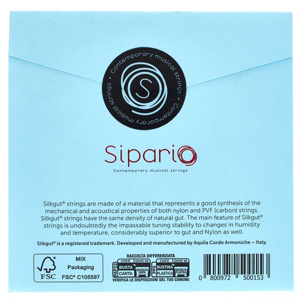 Sipario Silkgut 3rd D Harp Str. No.16