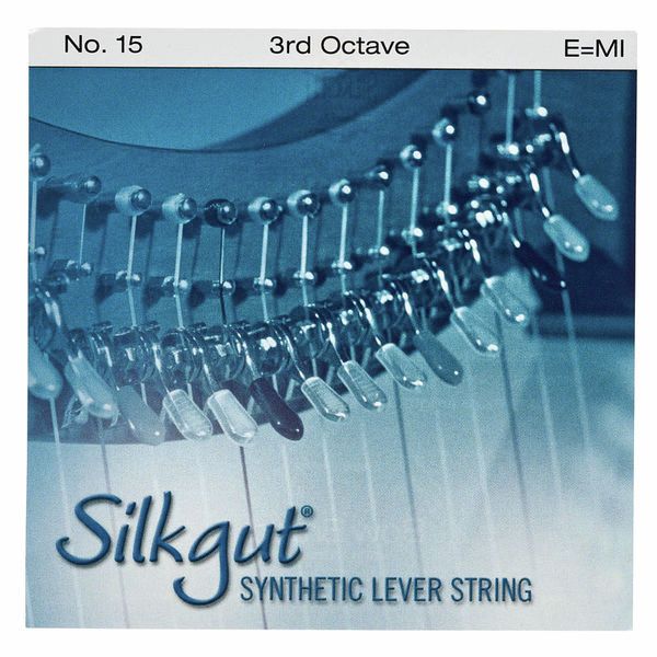 Bow Brand Silkgut 3rd E Harp Str. No.15