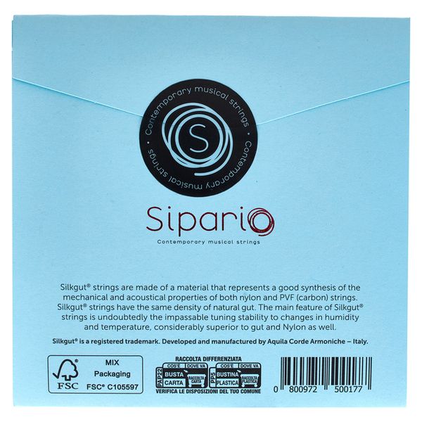Sipario Silkgut 3rd F Harp Str. No.21
