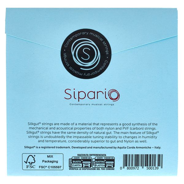 Sipario Silkgut 3rd B Harp Str. No.18