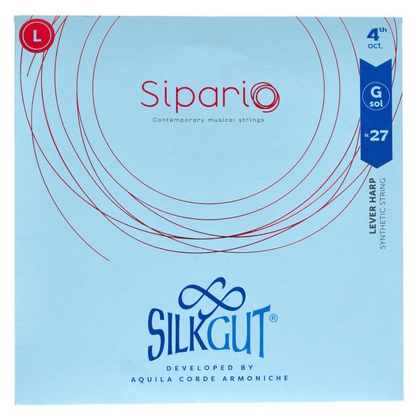 Sipario Silkgut 4th G Harp Str. No.27