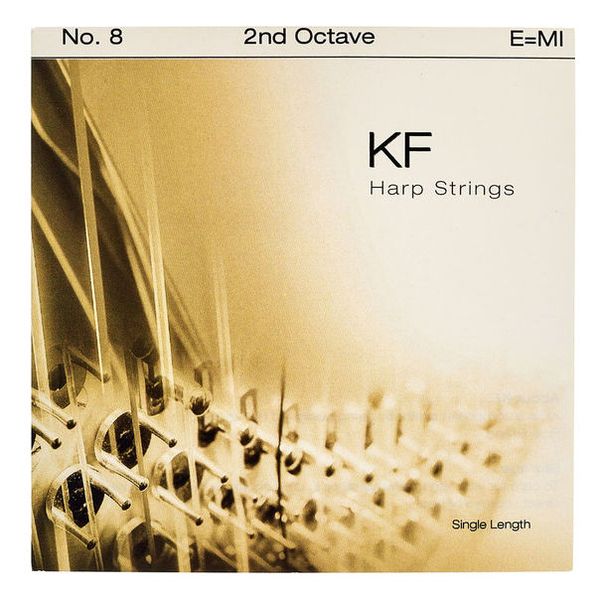 Bow Brand KF 2nd E Harp String No.8