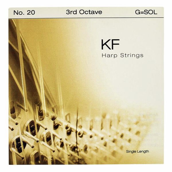 Bow Brand KF 3rd G Harp String No.20