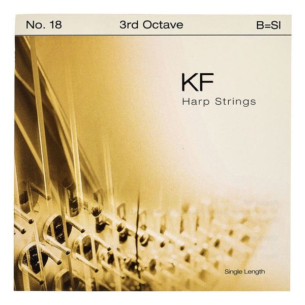 Bow Brand KF 3rd B Harp String No.18