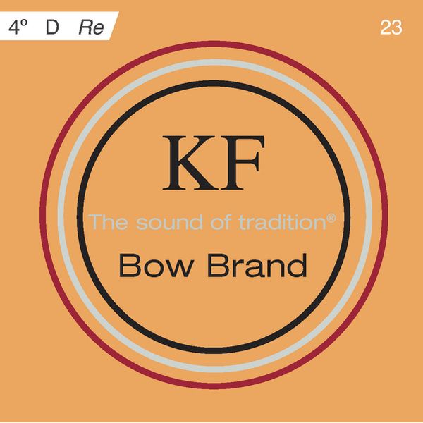 Bow Brand KF 4th D Harp String No.23