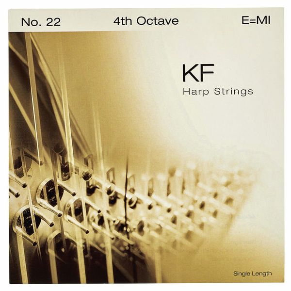 Bow Brand KF 4th E Harp String No.22